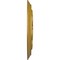 Ekena Millwork Spiral Ceiling Medallion (Fits Canopies up to 4"), Hnd-Painted Pharaohs Gold, 25 1/4"OD x 4"ID x 2"P CM25SPPGS - alternate 2
